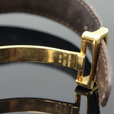 27063891e - IWC feine astronomische Herrenarmbanduhr mit ewigem Kalender Modell Novecento in GG ...