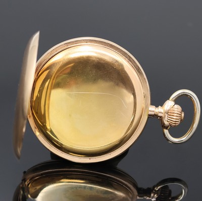 27064018f - Herrensavonette in RG 585/000, Schweiz um 1910, guill. Geh. dell., Sprungdeckel m. ...