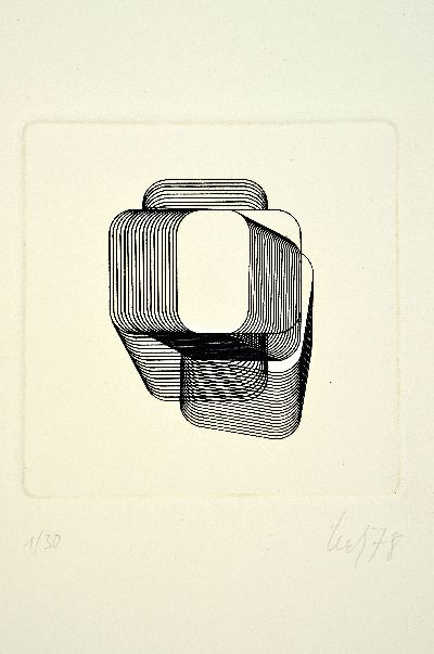 27064222l - Thomas Lenk, 1933 Berlin-2014 Schwäbisch-Hall, 3 Radierungen von 1978, alle handsign. ...