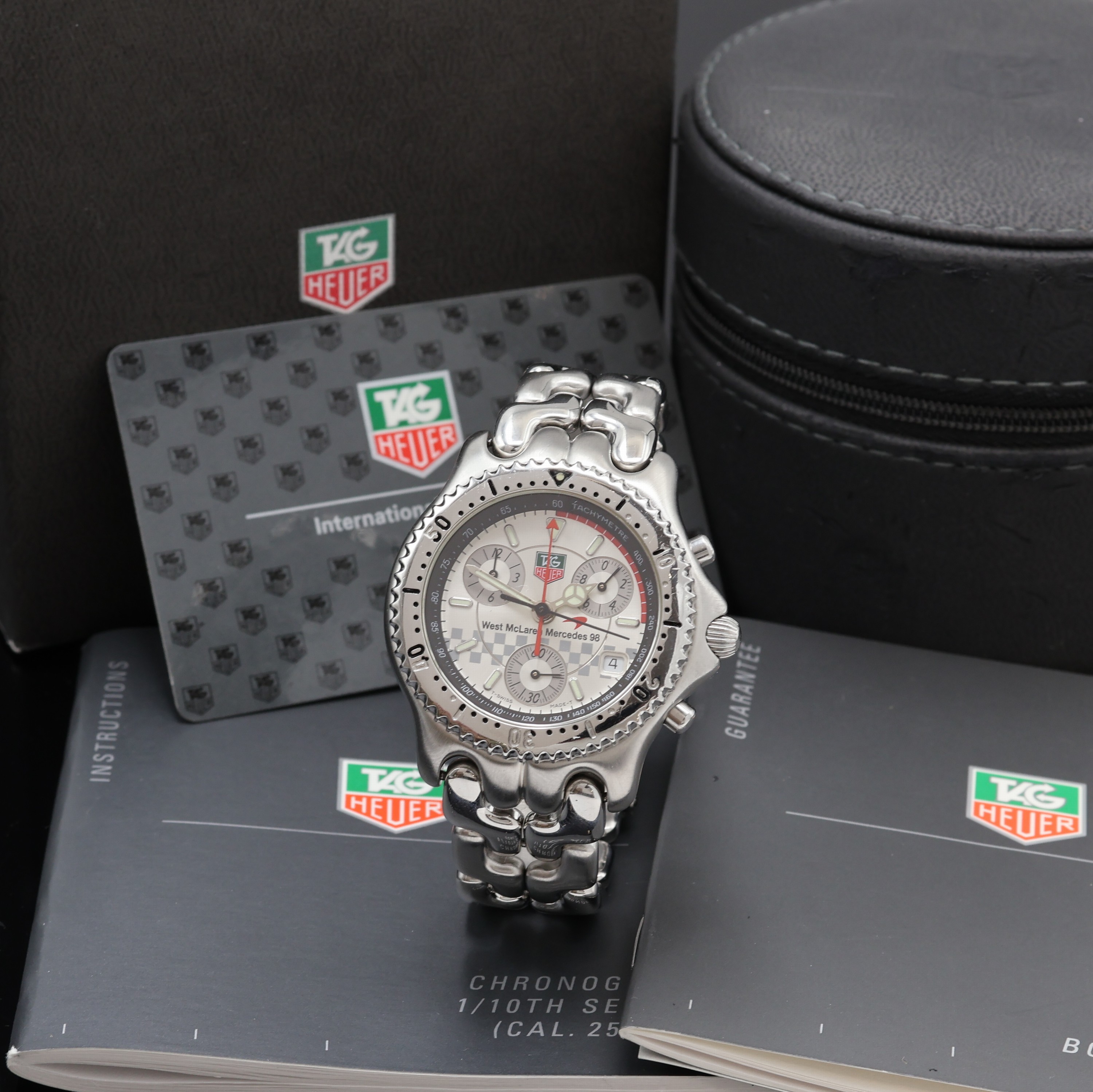 Image 27066071 - TAG HEUER West McLaren Mercedes 98 auf 3999 Stück limitierter Armbandchronograph ...