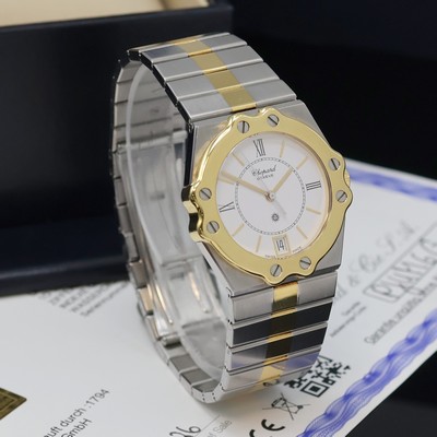 27066166d - CHOPARD S. Moritz nahezu neuwertige Armbanduhr in Stahl/Gold Referenz 268023, verkauft ...