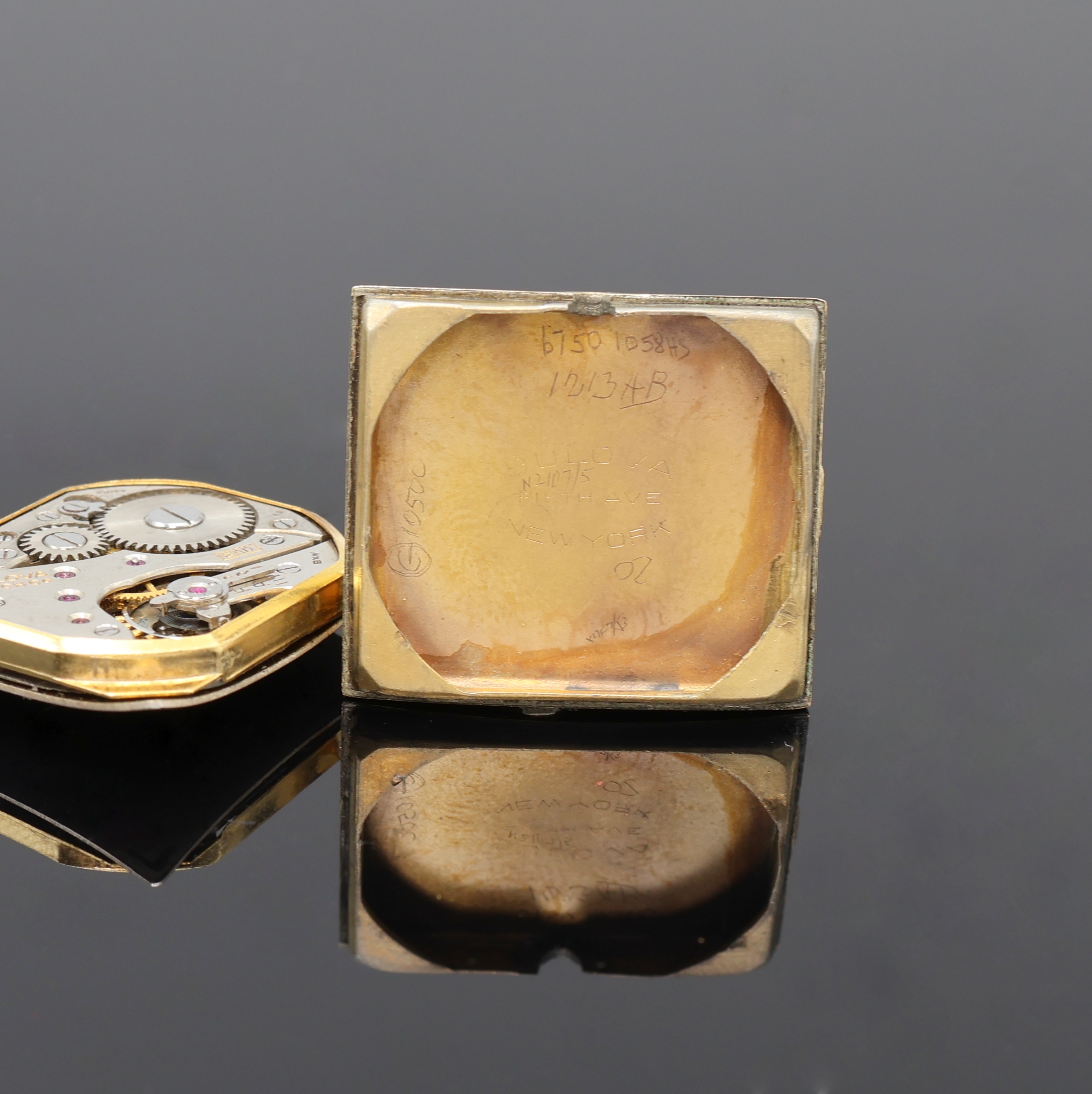 Detail n: Konvolut: 3 Goldfilled Armbanduhren Bulova, Laco und Hamilton, Schweiz/USA/Deutschland 1940er Jahre, alle Handaufzug, 2-teil. Gehäuse ber./dell., ...