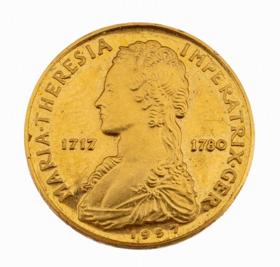 Image Goldmünze, Aureus Magnus, 1 Dukat, Maria Theresia