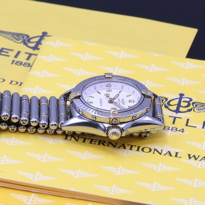 27066484c - BREITLING Callistino Damenarmbanduhr Referenz B52045.1, quarz, Edelstahlgeh. inkl. orig. ...