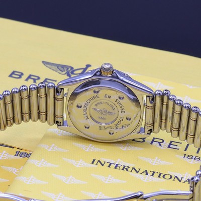27066484d - BREITLING Callistino Damenarmbanduhr Referenz B52045.1, quarz, Edelstahlgeh. inkl. orig. ...