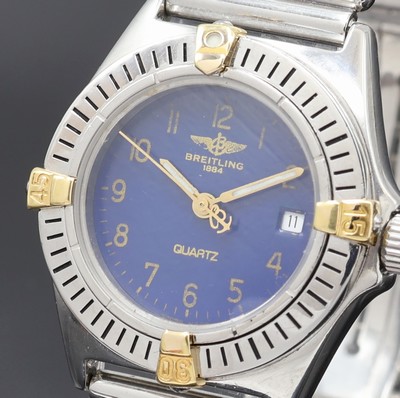 27066485a - BREITLING Callistino Damenarmbanduhr Referenz B52043, quarz, Edelstahlgeh. inkl. orig. ...