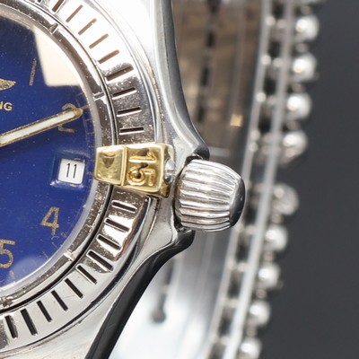 27066485b - BREITLING Callistino Damenarmbanduhr Referenz B52043, quarz, Edelstahlgeh. inkl. orig. ...