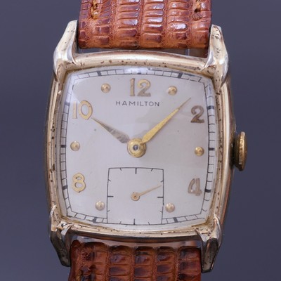 27066488b - Konvolut: 3 Goldfilled Armbanduhren Bulova, Laco und Hamilton, Schweiz/USA/Deutschland ...