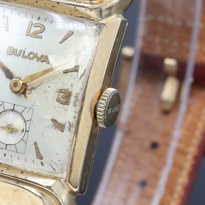 27066488f - Konvolut: 3 Goldfilled Armbanduhren Bulova, Laco und Hamilton, Schweiz/USA/Deutschland ...