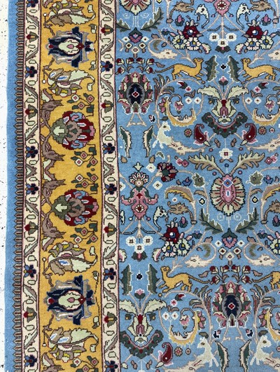 27066492d - Täbriz, Rumänien, Ende 20.Jhd., Wolle auf Baumwolle, ca. 337 x 237 cm, EHZ: 2-3 ...