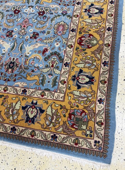 27066492f - Täbriz, Rumänien, Ende 20.Jhd., Wolle auf Baumwolle, ca. 337 x 237 cm, EHZ: 2-3 ...