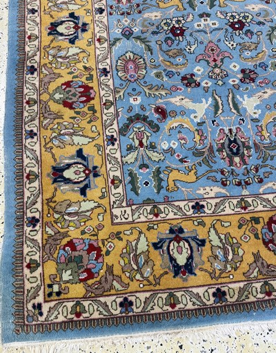 27066492h - Täbriz, Rumänien, Ende 20.Jhd., Wolle auf Baumwolle, ca. 337 x 237 cm, EHZ: 2-3 ...