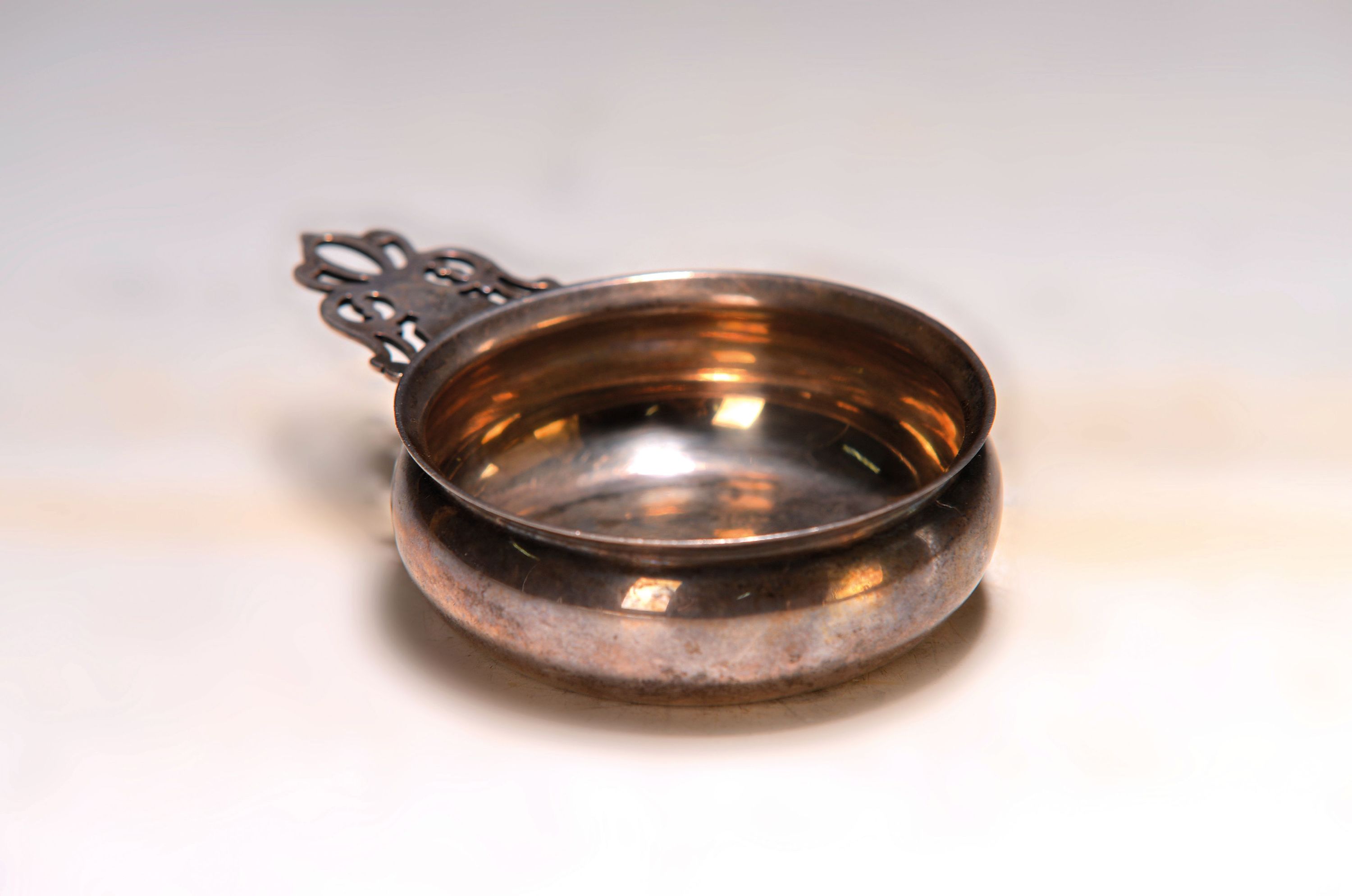Porringer Schale nach dem Vorbild von Paul Revere, Lunt Silversmiths, USA, nach 1902, Sterlingsilber, ca. 56g