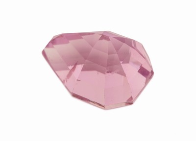27066655b - Loser Kunzit, ca. 12.06 ct, tropfenf. Treppenschliff, ca. 15.97 x 11.52 x 9.96 mm, sehr ...