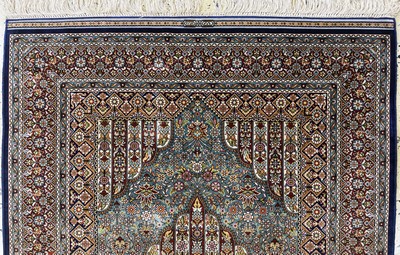 27066669e - ´Doppelseitiger´Hereke fein, Türkei,signiert´Darin´, Ende 20.Jhd, reine Naturseide, ...