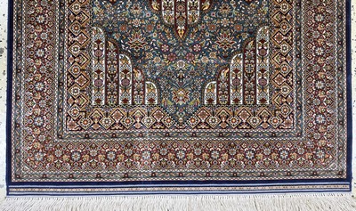 27066669f - ´Doppelseitiger´Hereke fein, Türkei,signiert´Darin´, Ende 20.Jhd, reine Naturseide, ...