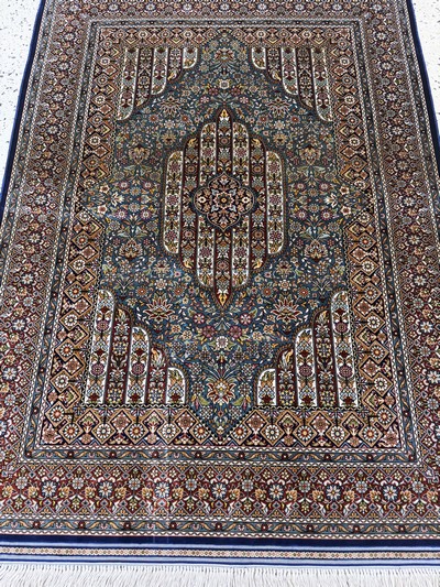 27066669h - ´Doppelseitiger´Hereke fein, Türkei,signiert´Darin´, Ende 20.Jhd, reine Naturseide, ...