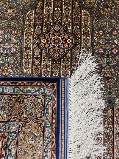 27066669i - ´Doppelseitiger´Hereke fein, Türkei,signiert´Darin´, Ende 20.Jhd, reine Naturseide, ...