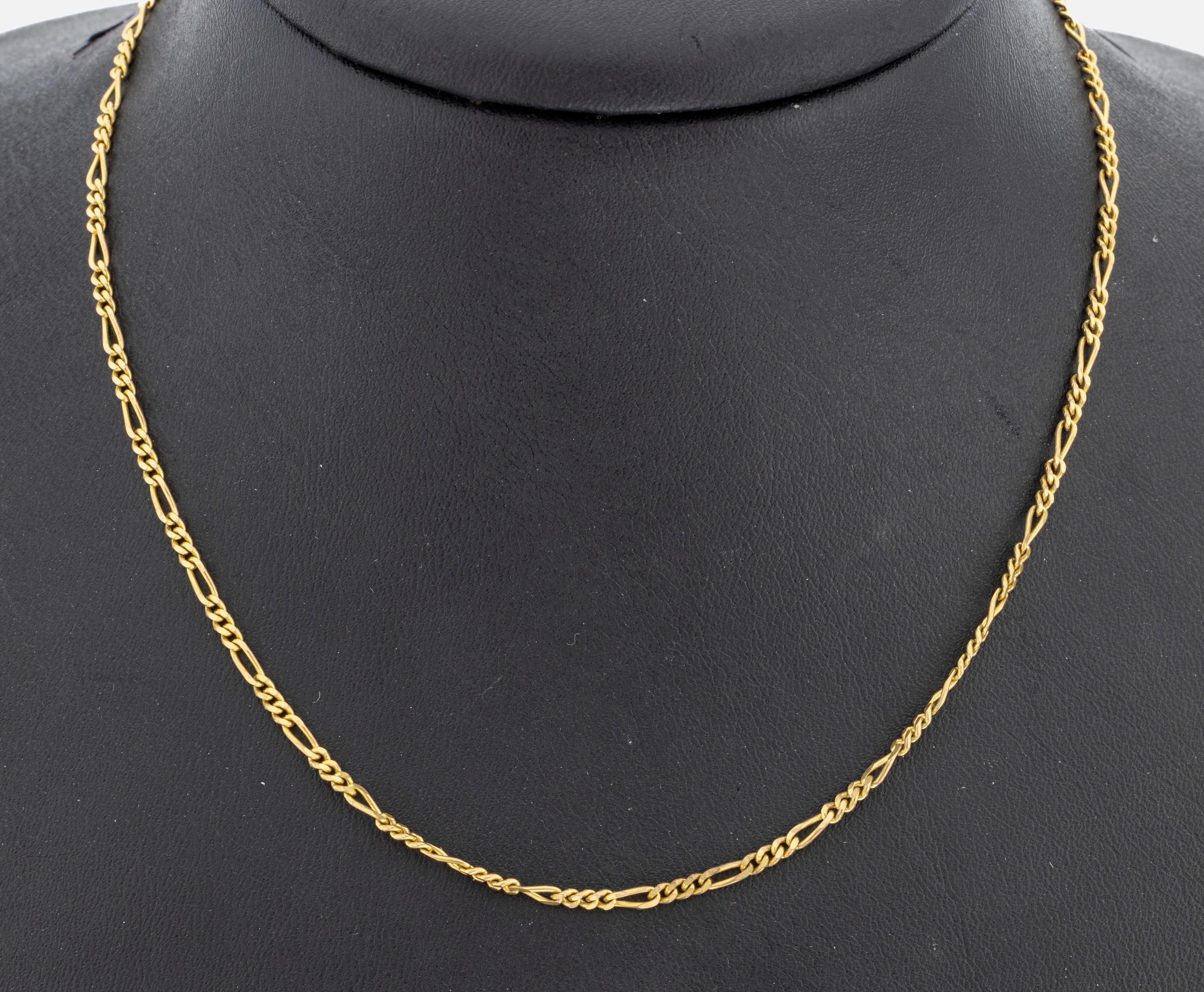 Image 27066724 - 8 kt Gold Kette, GG 333/000, L. ca. 70 cm, Federringschließe, ca. 6.4 g