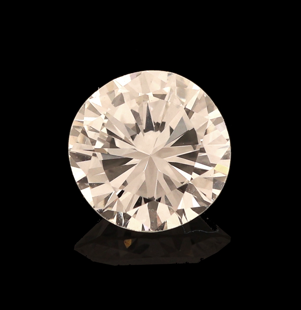 Detail a: Loser Brillant, 0.50 ct hochfeines Weiß- feines Weiß/lr, mit Zertifikat