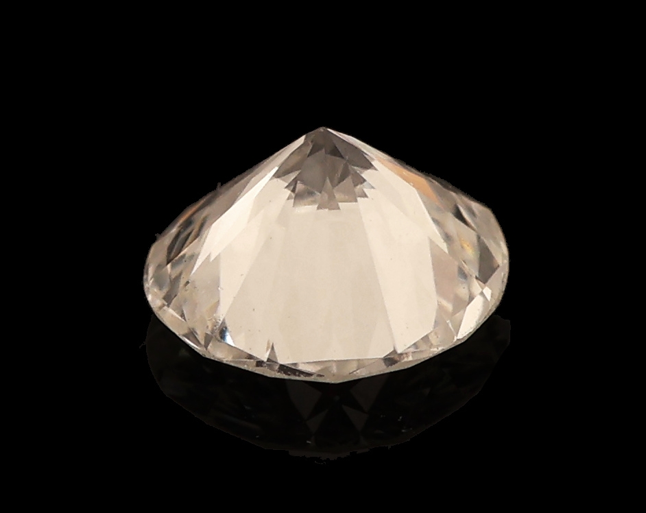 Detail b: Loser Brillant, 0.50 ct hochfeines Weiß- feines Weiß/lr, mit Zertifikat