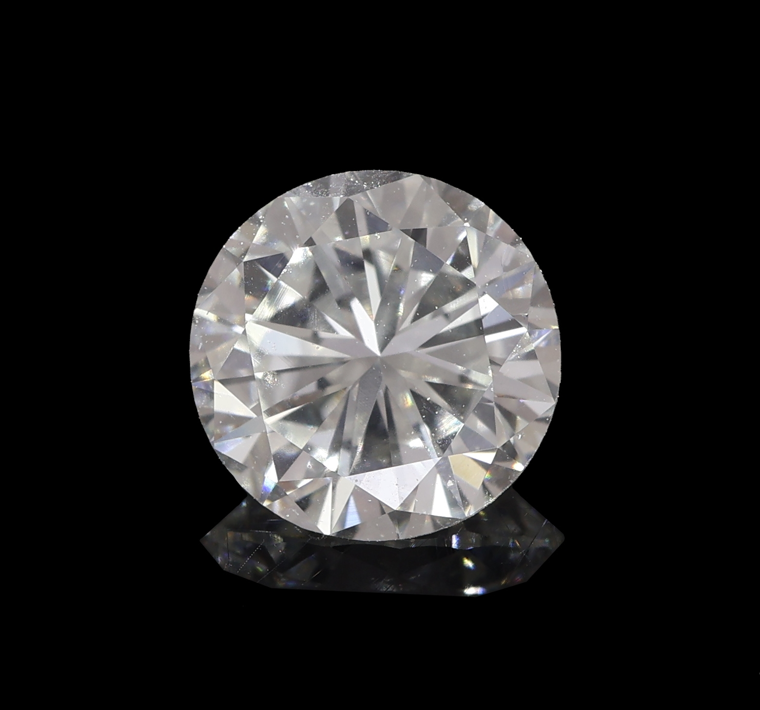 Detail a: Loser Brillant, ca. 0.71 ct hochfeines Weiß/lupenrein, mit Zertifikat