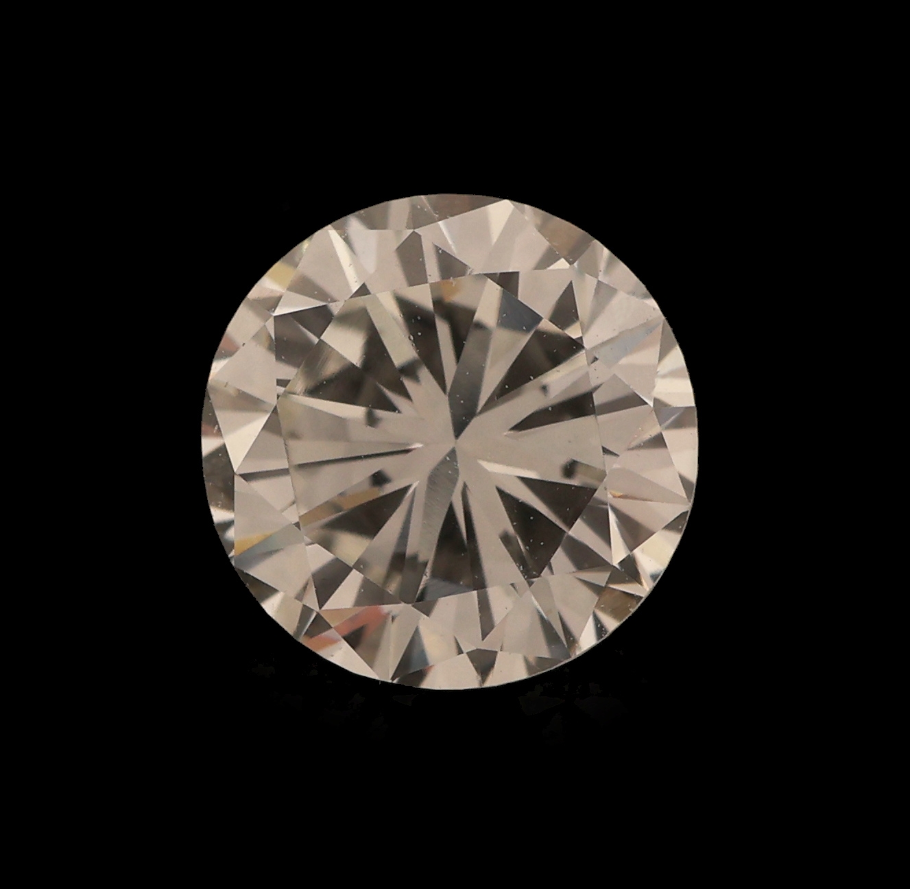 Detail b: Loser Brillant, ca. 0.71 ct hochfeines Weiß/lupenrein, mit Zertifikat