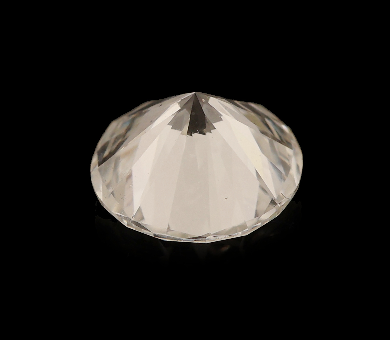 Detail c: Loser Brillant, ca. 0.71 ct hochfeines Weiß/lupenrein, mit Zertifikat