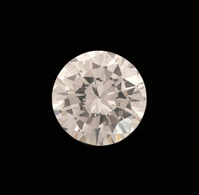 27067132a - Loser Brillant, ca. 0.556 ct feines Weiß/lupenrein, mit Zertifikat Schätzpreis: 2800, - ...