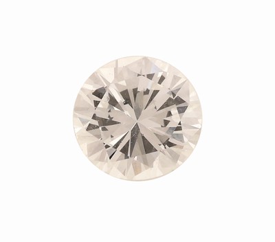 Image Loser Brillant, 0.50 ct hochfeines Weiß- feines Weiß/lr, mit Zertifikat Schätzpreis: ...