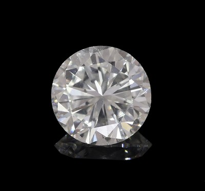 27067167a - Loser Brillant, ca. 0.71 ct hochfeines Weiß/lupenrein, mit Zertifikat Schätzpreis: ...