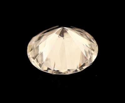 27067171b - Loser Brillant, 0.80 ct hochfeines Weiß/lupenrein, mit Zertifikat Schätzpreis: 5600, - ...