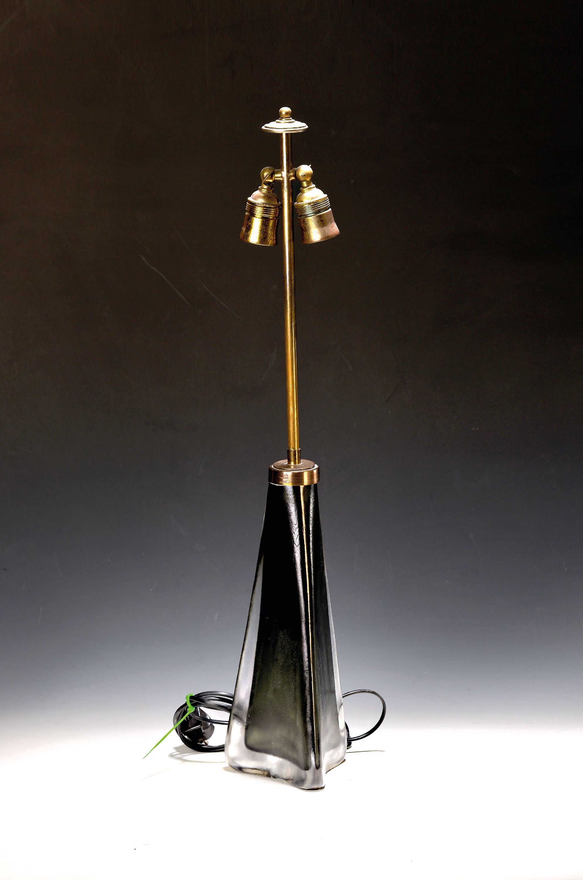 Image 27067933 - Lampenfuß, Orrefors Glasbruk, Schweden, 2. Hälfte 20.Jh., Entw. wohl Carl Fagerlund, ...