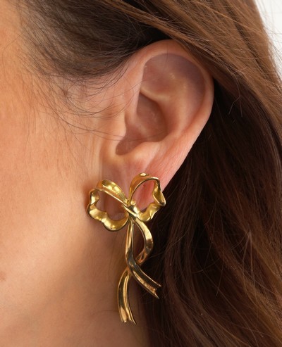 27068140a - Paar 18 kt Gold TIFFANY & CO Ohrstecker, GG750/000, plastisch gearbeitetes ...