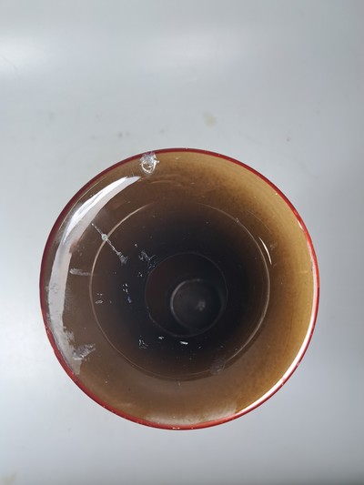 27068465k - Vase and planter, Zsolnay, Hungary, ceramic, brown ground, surrounding floral decoration, ...