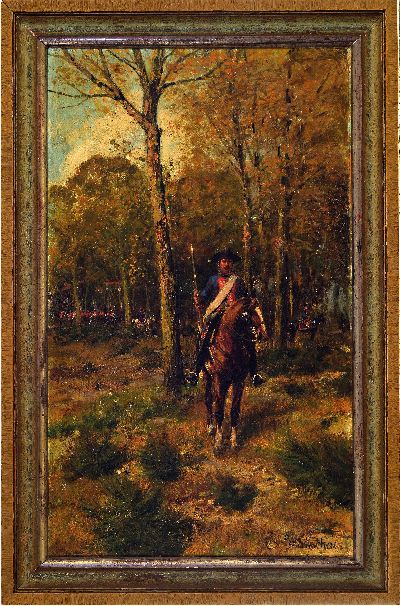 27069130k - Erich Friedrich Karl Mattschass, 1866, - 1946,Düsseldorf painter, Vendette, the field ...