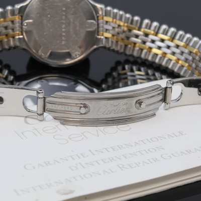 27069178d - CARTIER Damenarmbanduhr Linie 21, Schweiz um 1998, quarz, Edelstahl/gold komb. Geh. ...