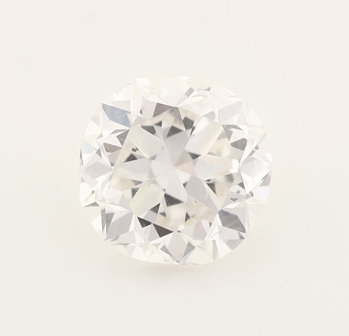 Image 27069697 - Loser Diamant im Kissenschliff, 1.398 ct Weiß(H)/si1, Symmetrie gut, Politur sehr gut, ...