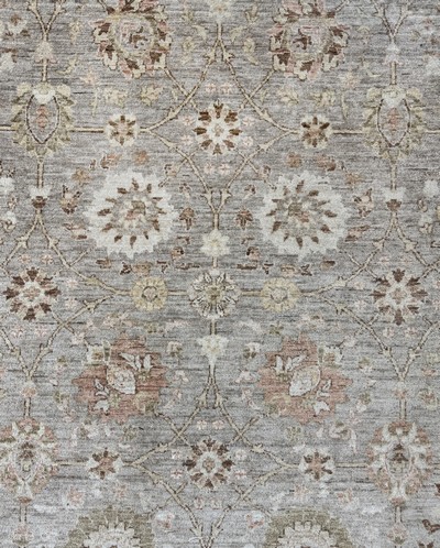 27069687d - Ziegler-Mahal, Pakistan, Ende 20.Jhd, Wolleauf Baumwolle, ca. 370 x 280 cm, EHZ: 2 ...