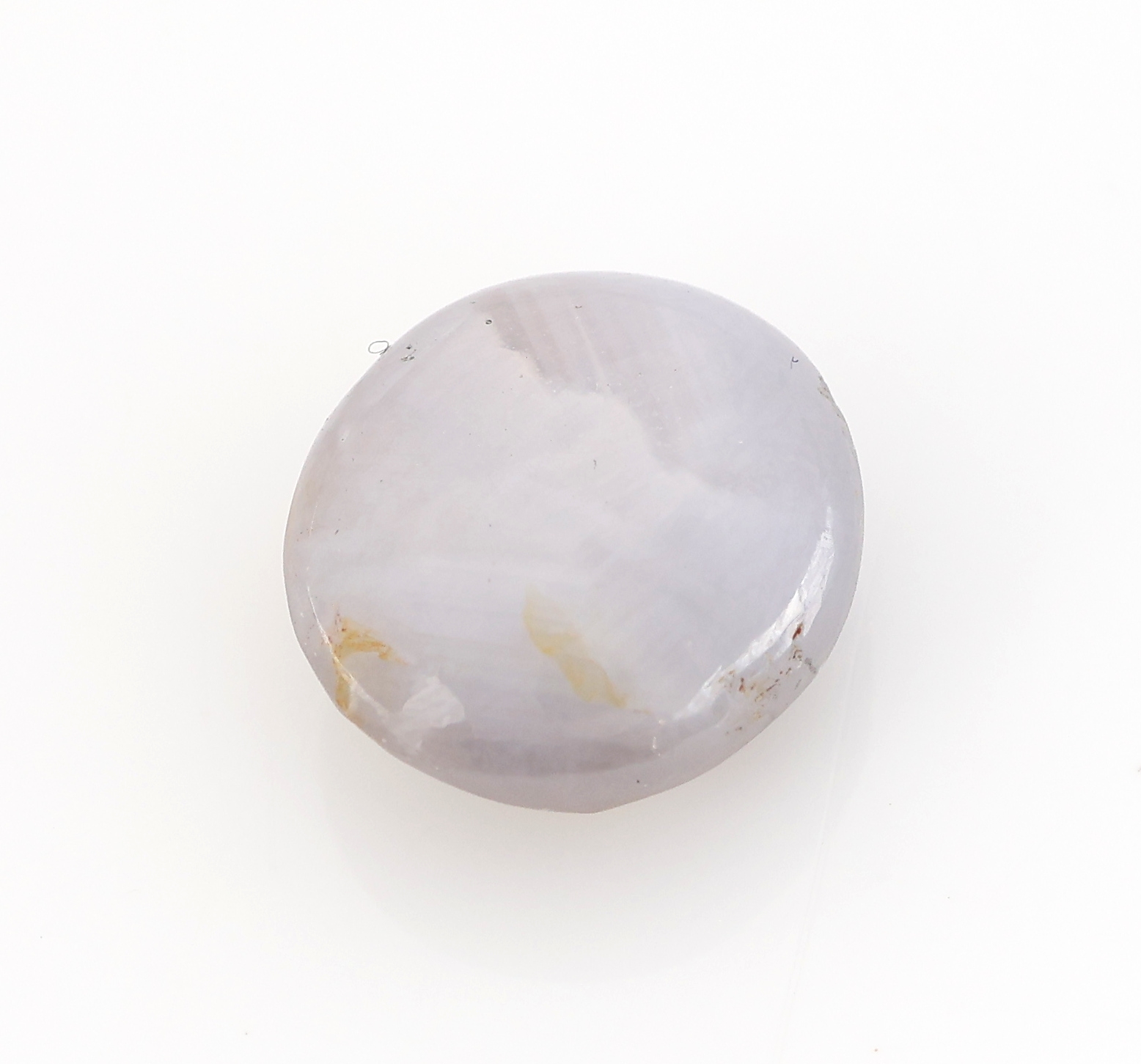 Detail a: Loser Sternsaphir, 7.75 ct, rund, Fundort Sri Lanka, Maße 11.7 x 10.6 x 6.2 mm