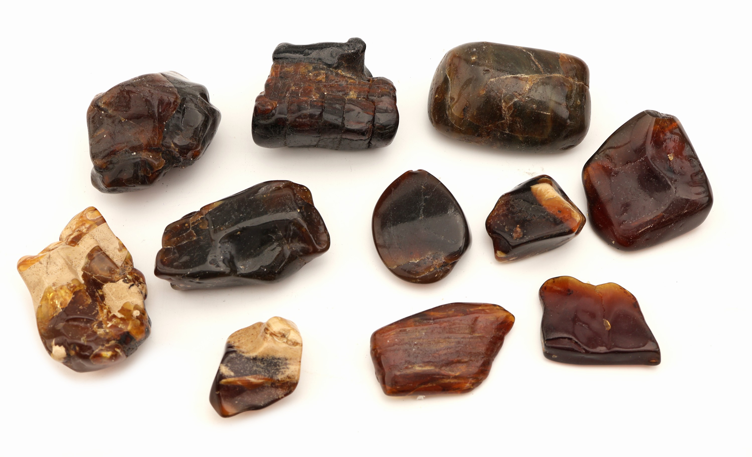 Image 27069745 - Konvolut 11 Bernsteine aus Jambi, West- Sumatra, Indonesien, ca. 23 Mio. Jahre alt, ...