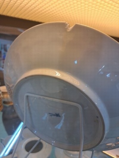 27069731o - Kaffee- und Teeservice B-Form, Meissen, nach 1945, Porzellan, godroniert und mit ...