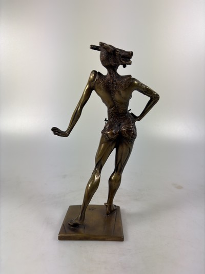 27069753f - Salvador Dali, 1904-1989, Minotaurus, Bronzeskulptur, sign., H. ca. 18.5cm