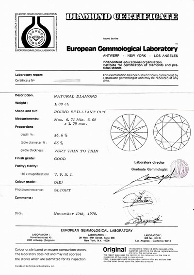 27069883a - 18 kt Gold Brillant-Ring, WG 750/000, mittig Brillant ca. 1.0 ct hochfeines ...