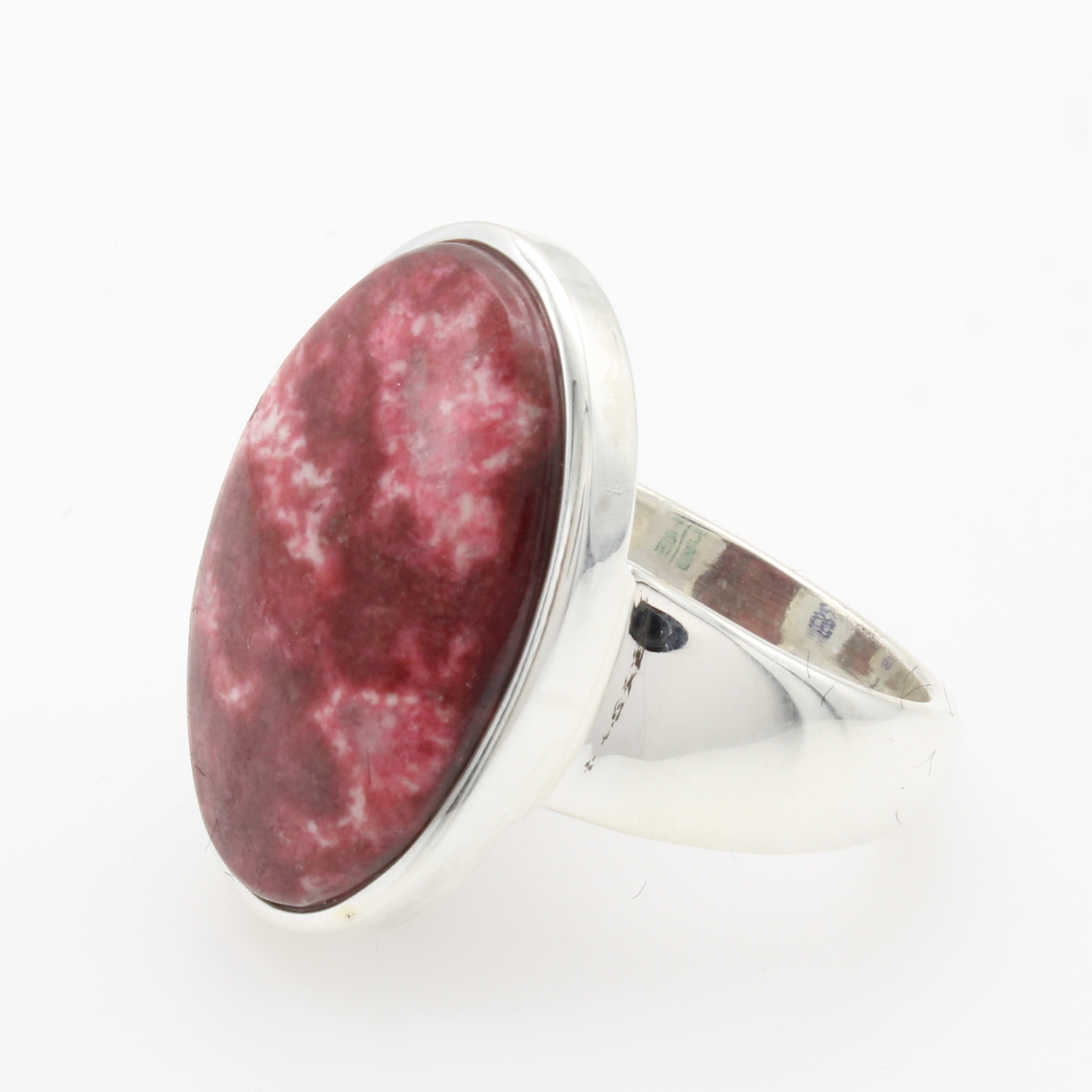 Image 27069904 - Ring mit Thulit, 925er Silber, Maße ca. 2.5x1.6 cm, RW ca. 61