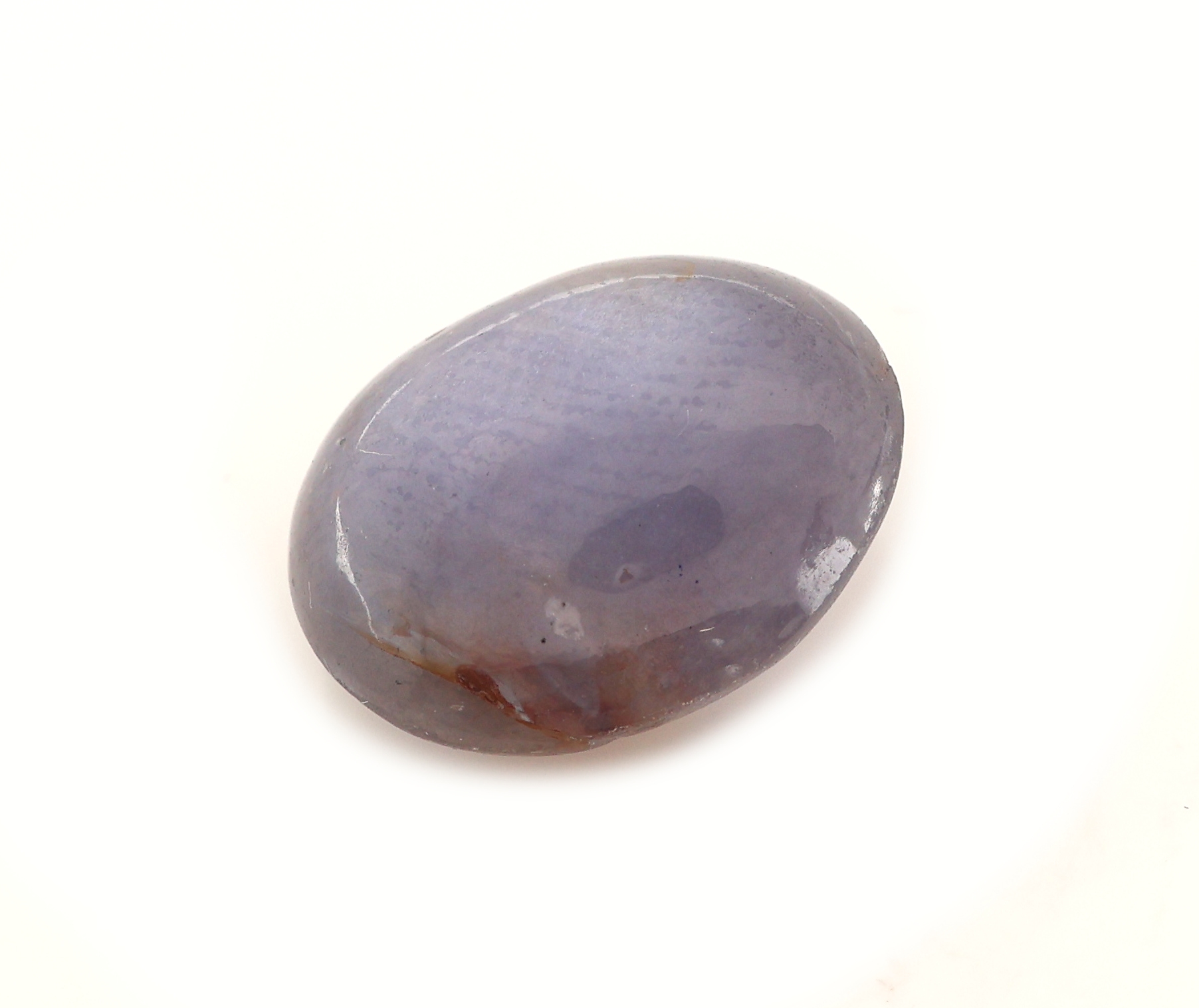 Detail b: Loser Sternsaphir-Cabochon, 8.08 ct, oval