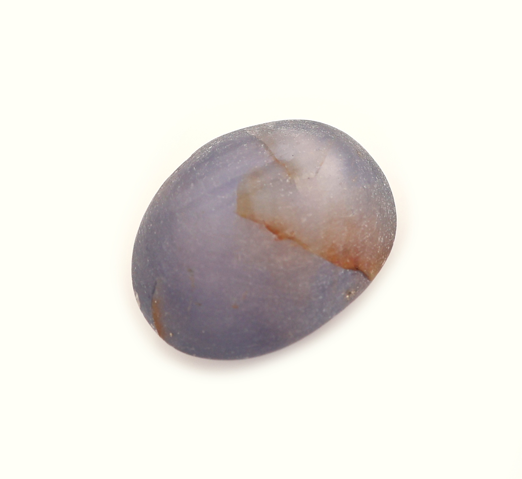 Detail c: Loser Sternsaphir-Cabochon, 8.08 ct, oval