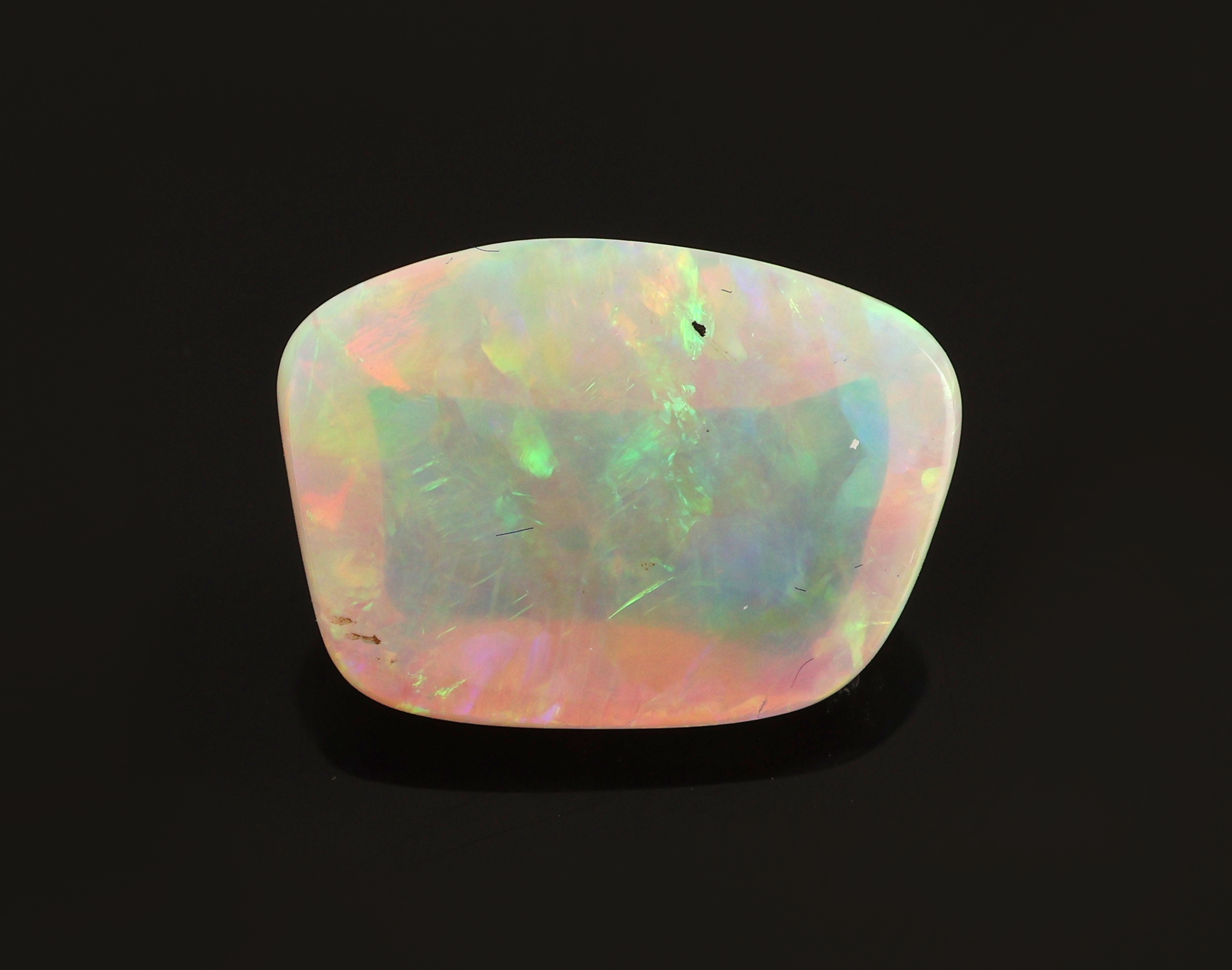 Image 27069934 - Loser Opal, ca. 4.99 ct, unf. Cabochon, schönes Farbspiel