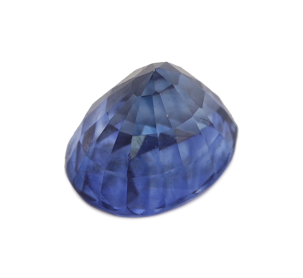 Detail b: Loser ovalfacett. Saphir, ca. 1.78 ct