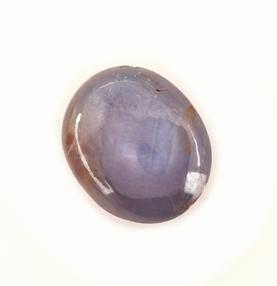 27069914a - Loser Sternsaphir-Cabochon, 8.08 ct, oval